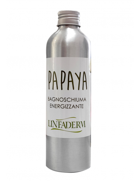 Bagnoschiuma Papaya Energizzante.
Brand Linfaderm.