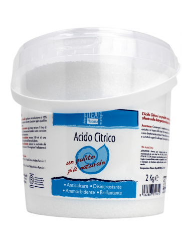 Acido Citrico da 2kg.
Brand TeaNatura.