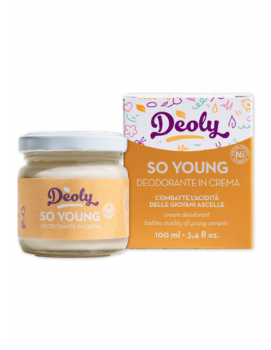 Deodorante Deoly So Young 100 ml Plastic Free.
Brand Derma Viridis.