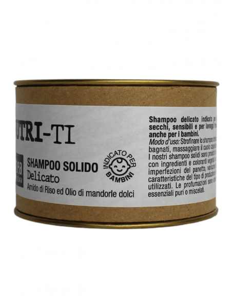 TeaNatura Shampoo Solido Nutri-Ti Delicato.