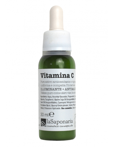 Attivo Puro Vitamina C Illuminante Antimacchie.
Brand La Saponaria.