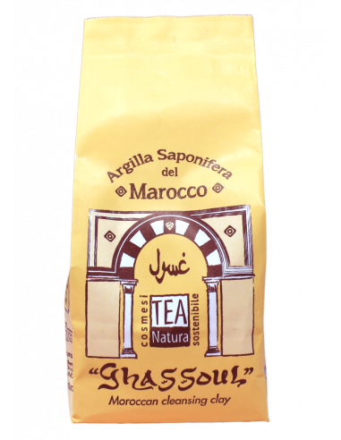 Ghassoul argilla saponifera. Brand TeaNatura.