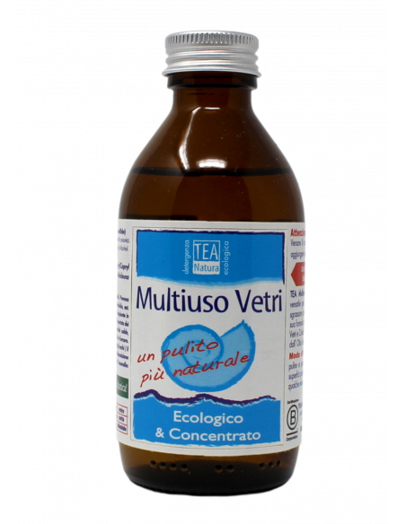 Detergente Multiuso e Vetri Ecologico e Concentrato. 
Brand TeaNatura.