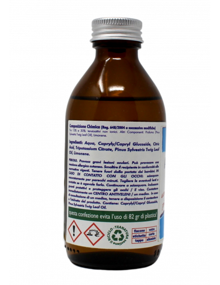 Detergente Anticalcare Ecologico e Concentrato.
Brand TeaNatura.